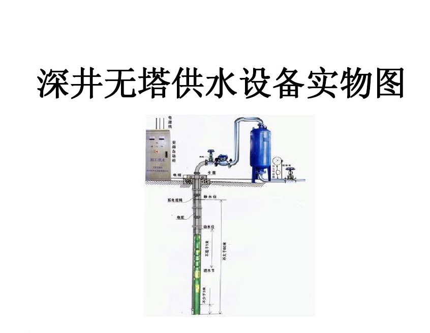 重庆奉节县井泵无塔式供水设备